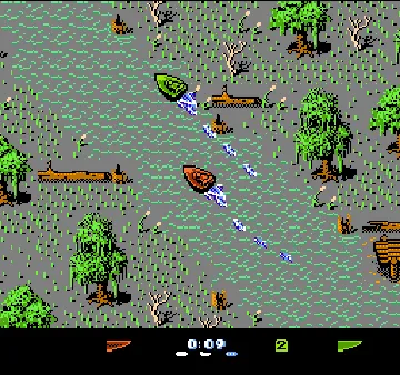 Eliminator Boat Duel (USA) screen shot game playing